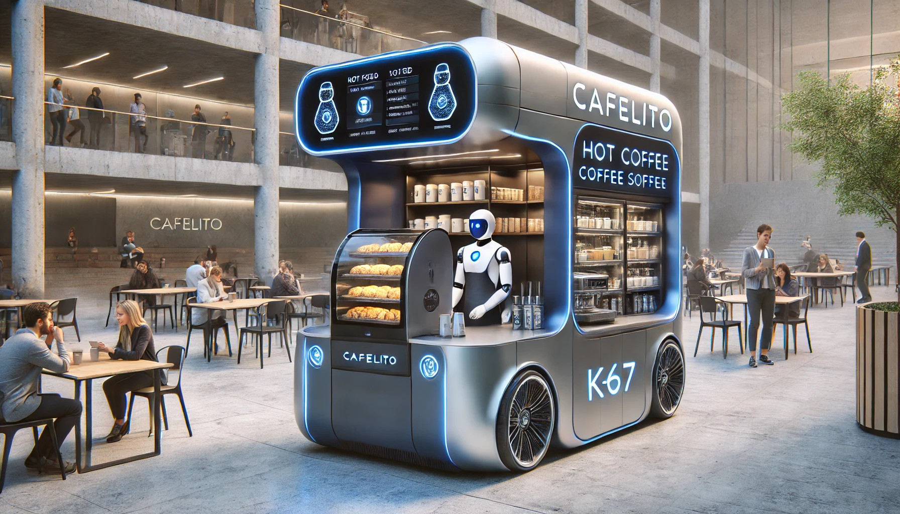 Visionary café render